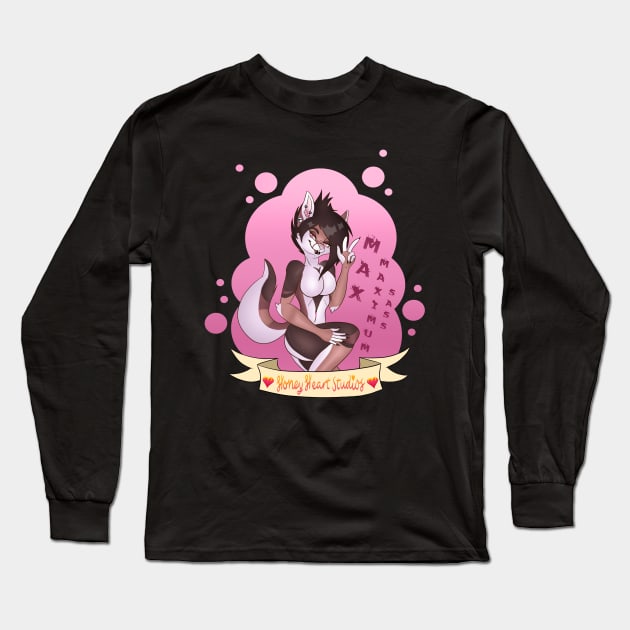 Max Maximum Sass Long Sleeve T-Shirt by HoneyHeartStudios